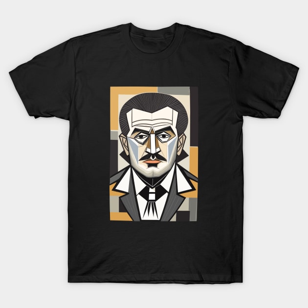 Portrait of Godfather T-Shirt by Ikibrai